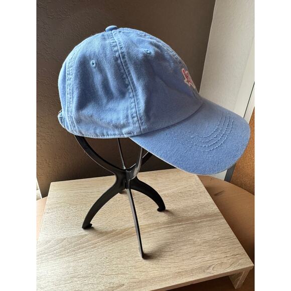 Texas Floral Embroidered Dad Hat - Light Blue - Picture 5 of 7